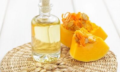 Olio di zucca per parassiti riproduttive